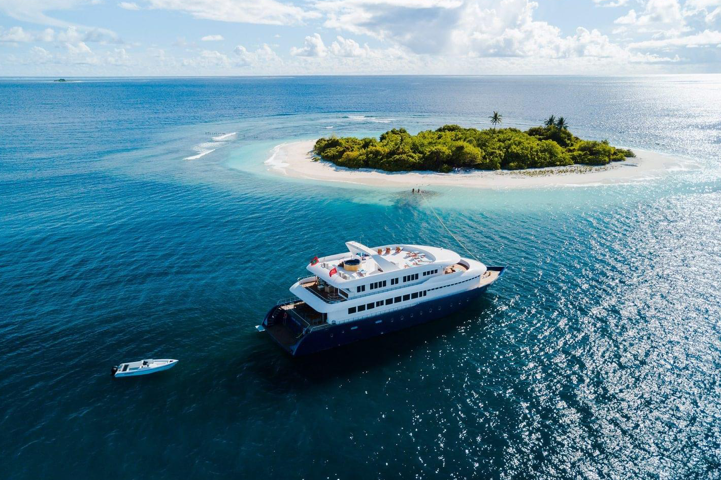 bateau de croisière plongée aux maldives