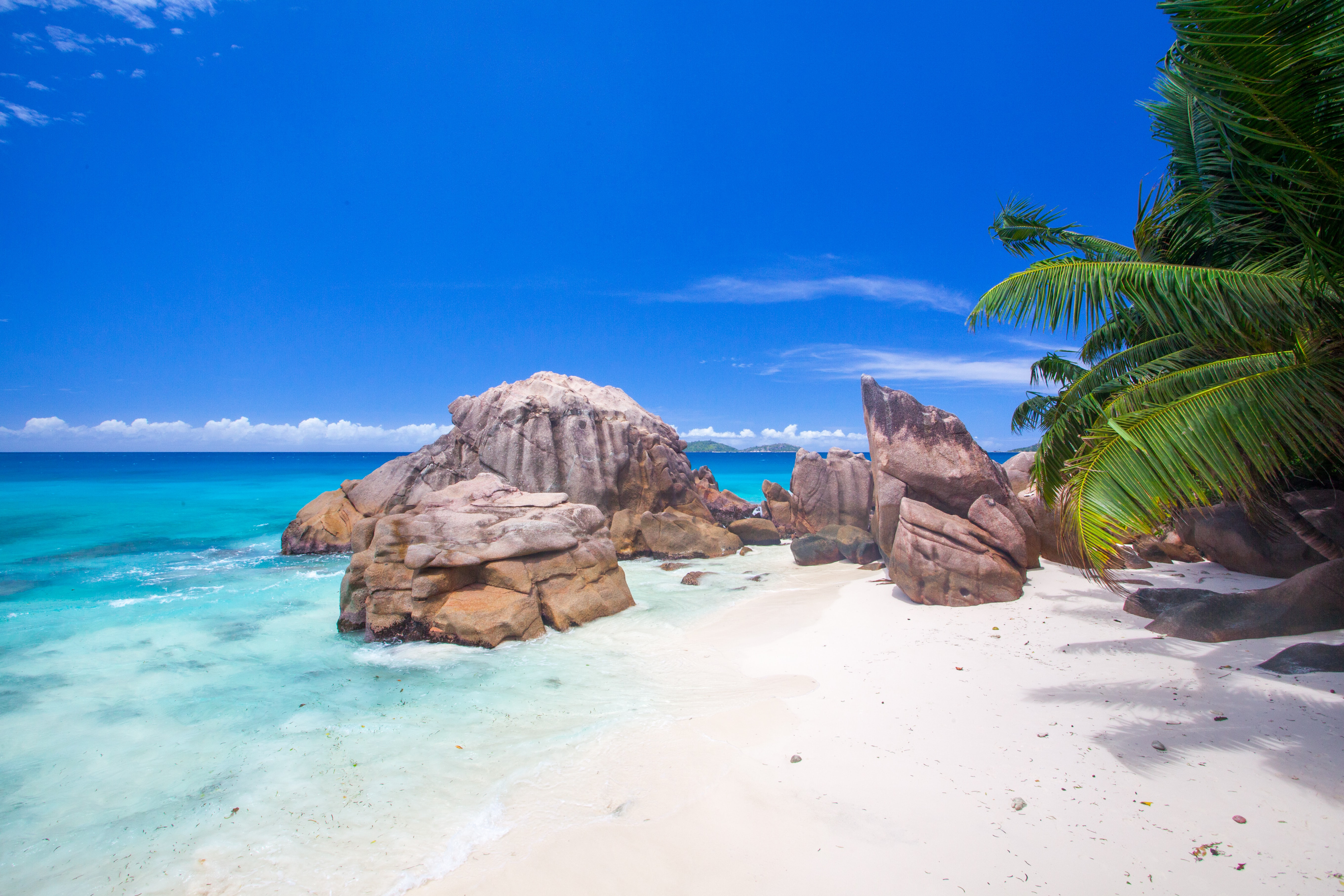 plage aux seychelles