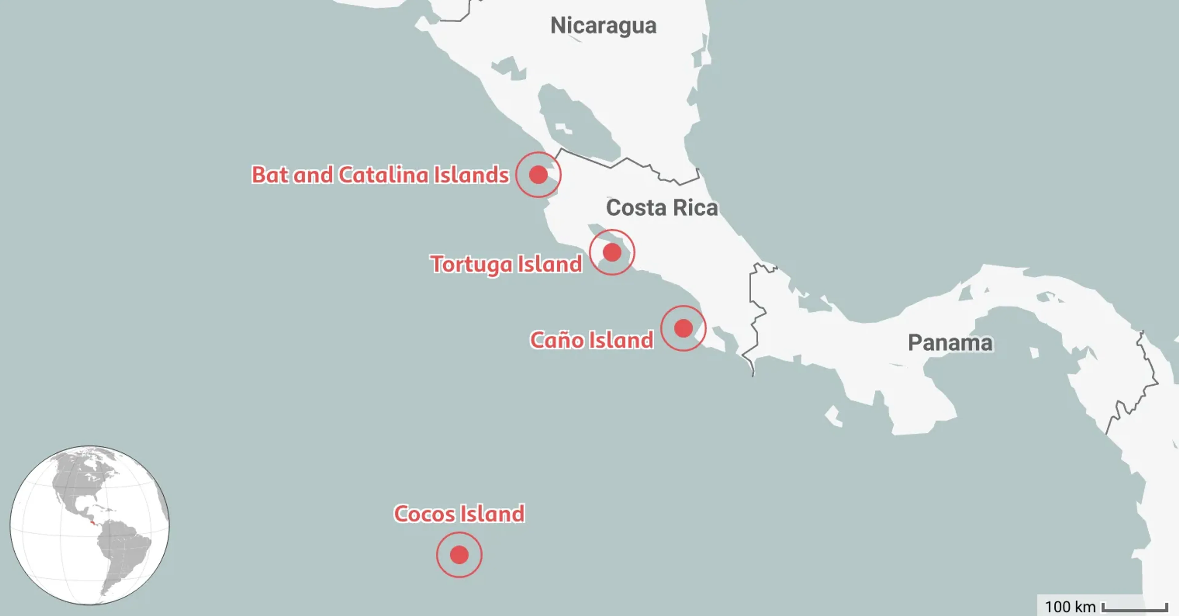 Mapped: 4 Best Places to Dive in Costa Rica