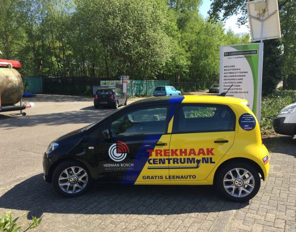 Professionele auto wrap met kleurverandering