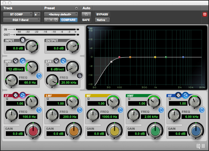 Parallel Compression Bus EQ