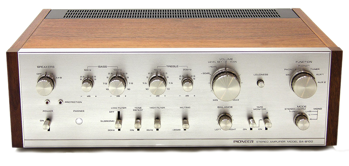 Pioneer SA-8100 Amp