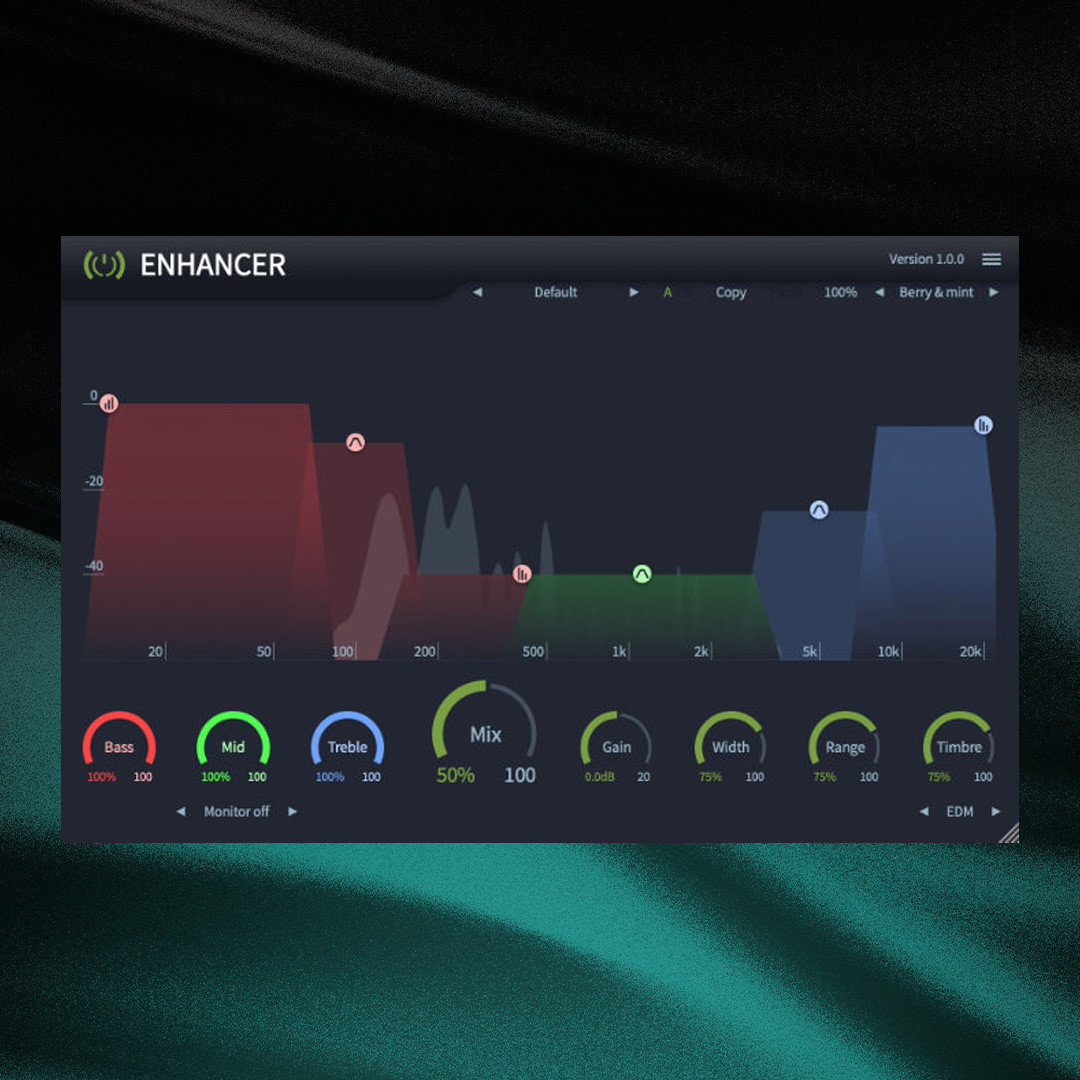 ToneBoosters Enhancer – Audio Multiband Plugins 2025 | Budget-friendly AI-powered harmonic enhancement plugin for multiband processing