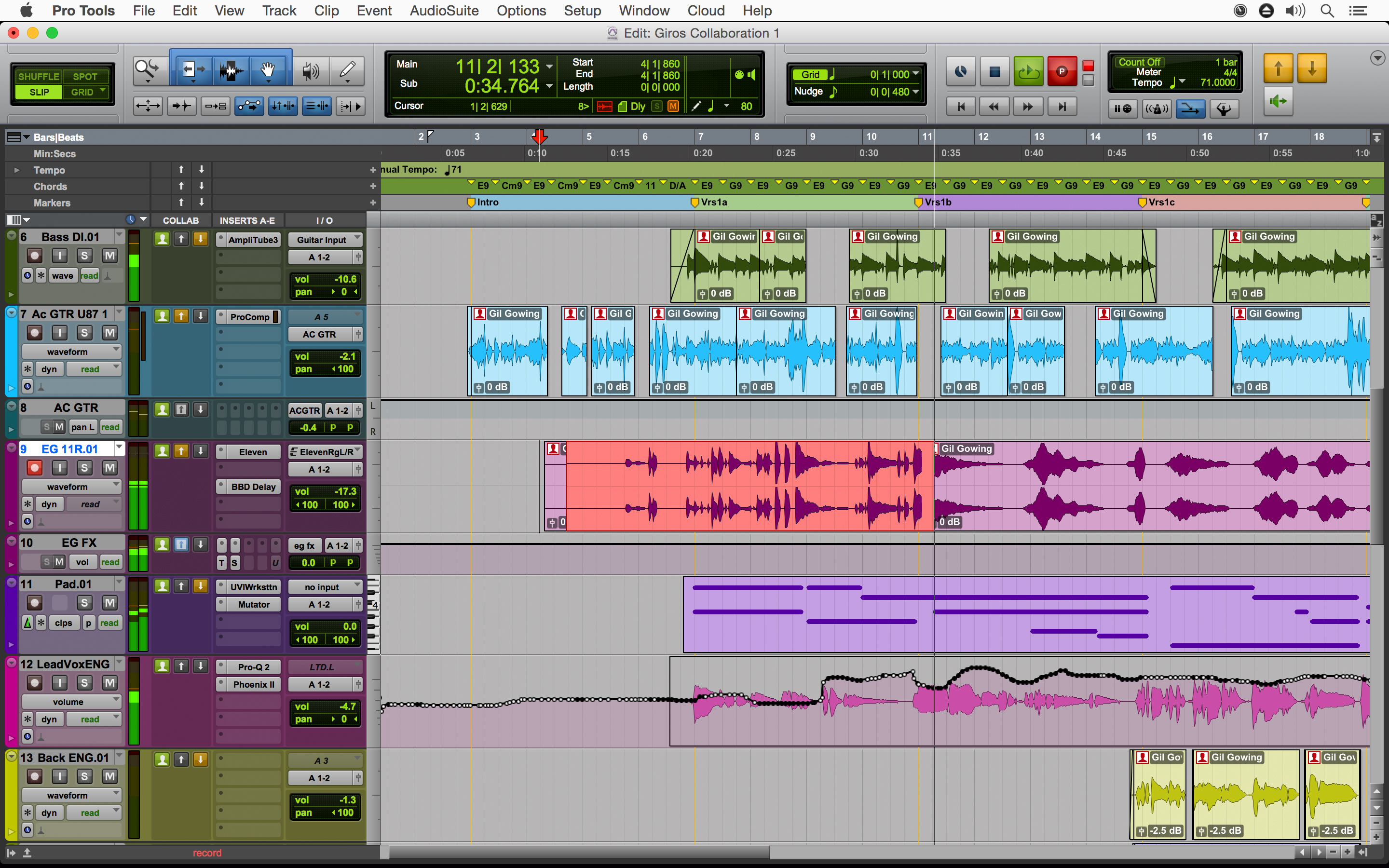 pro tools screen shot