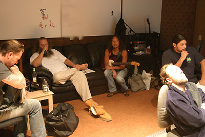 Metallica mit Rick Rubin