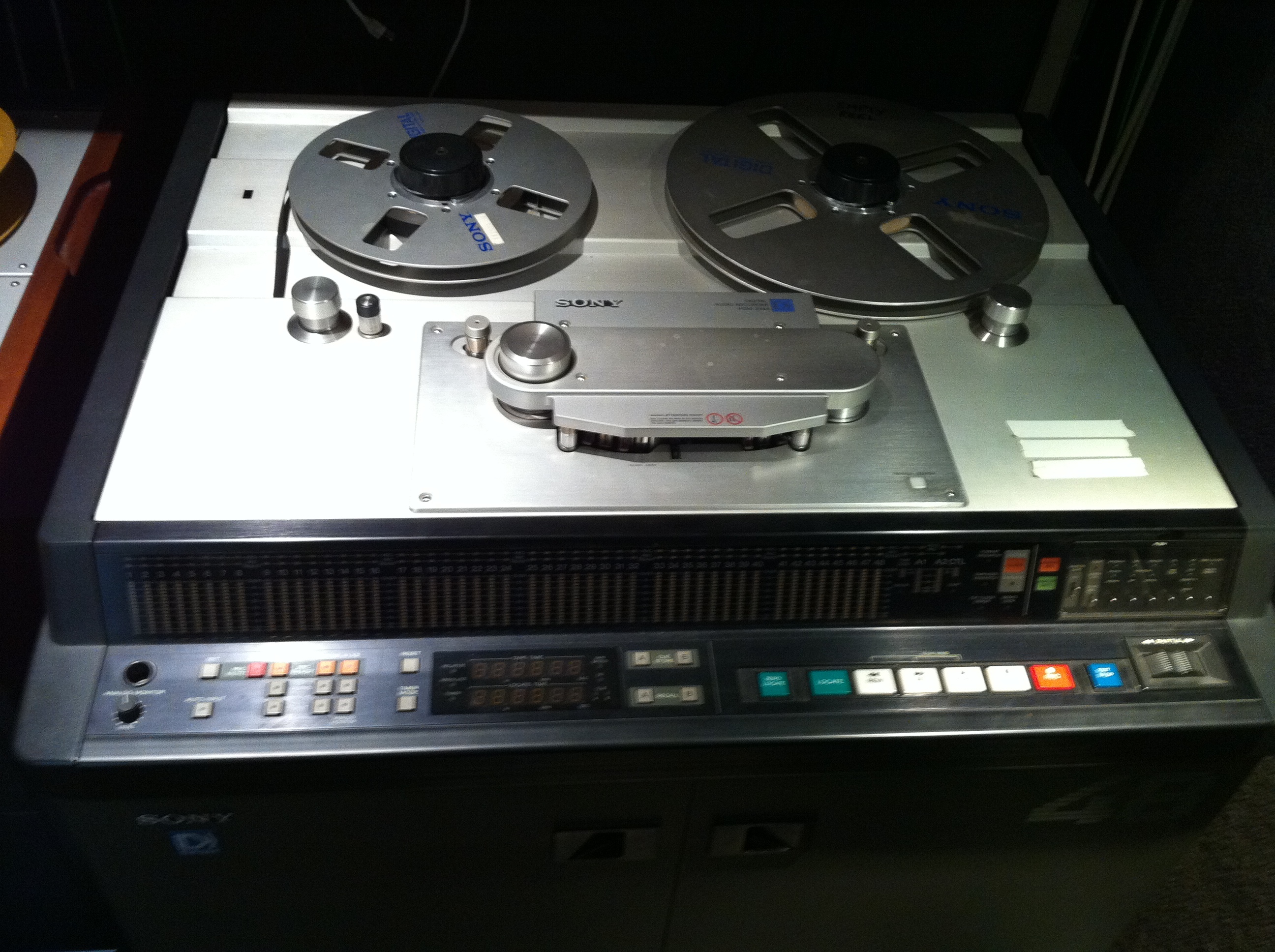 Chris Lord-Alge First Sony Tape Machine