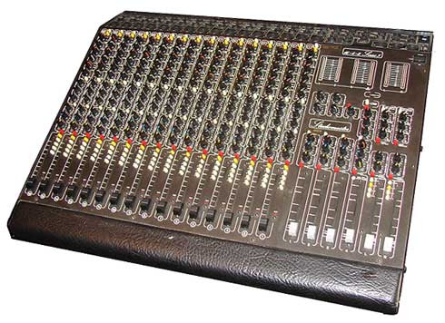 Studiomaster 16 Console that was Fab Dupont's First Pro piece of gear