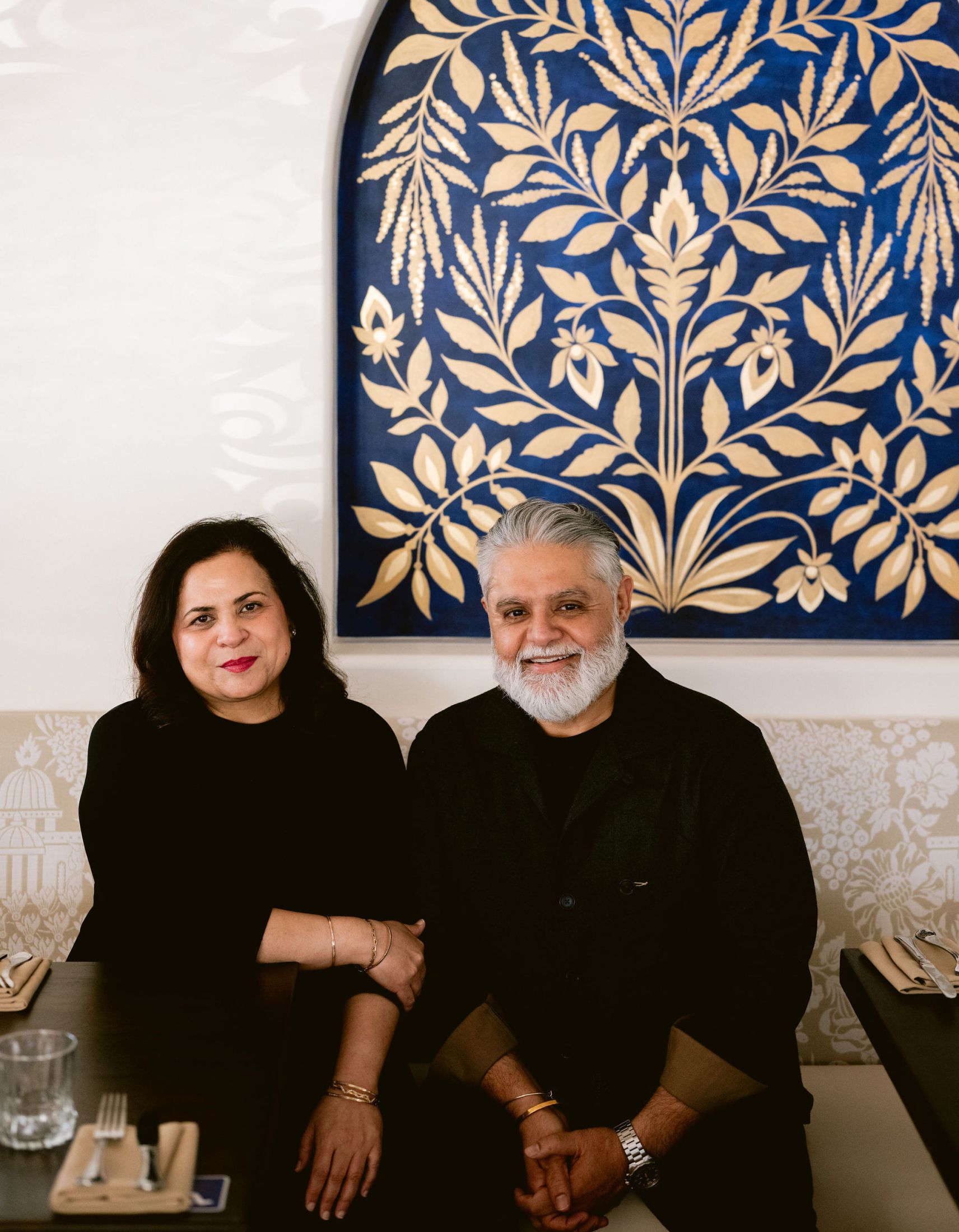 A photo of the Amara owners