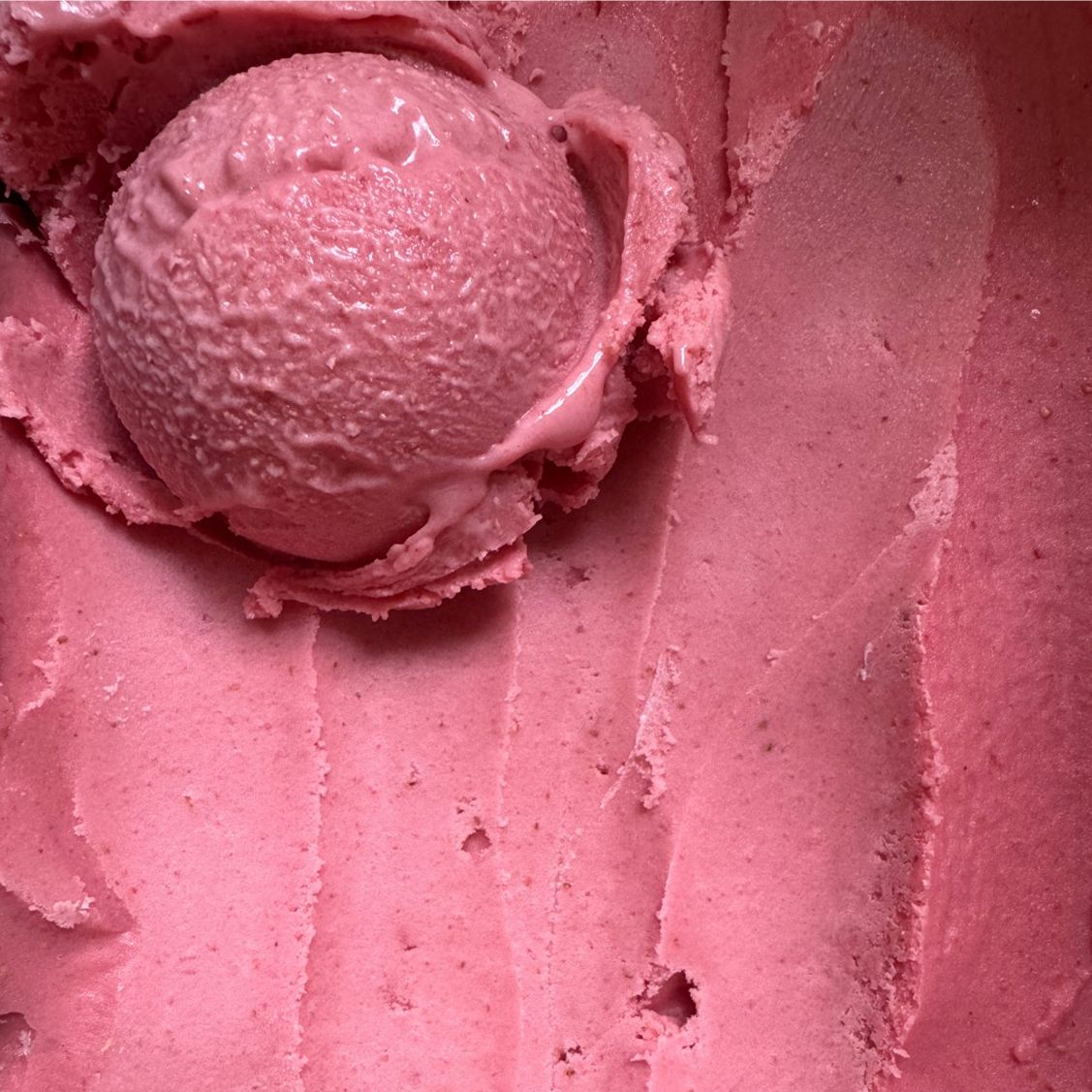Scoop of ice cream from Bold Batch Creamery