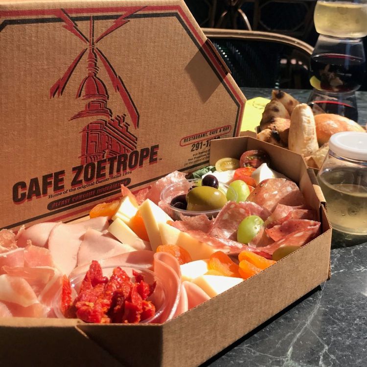 Food from Cafe Zoetrope
