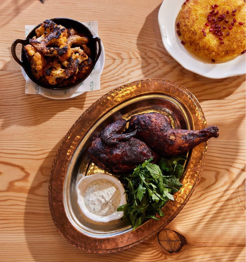 Picture of Dalida's signature dish that is featured in the rotating Supper Club menu
