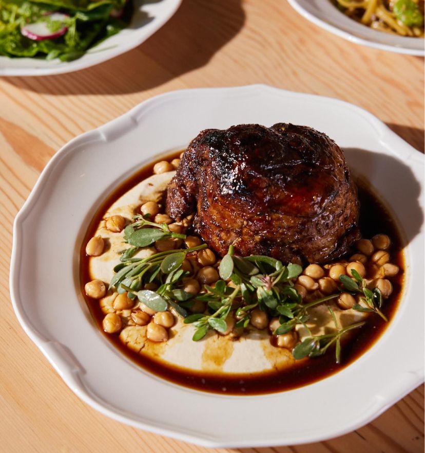 Picture of Dalida's signature dish that is featured in the rotating Supper Club menu