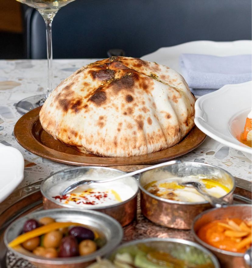Picture of Dalida's signature Breaking Bread dish