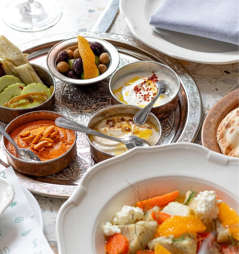 Picture of Dalida's signature Breaking Bread dish