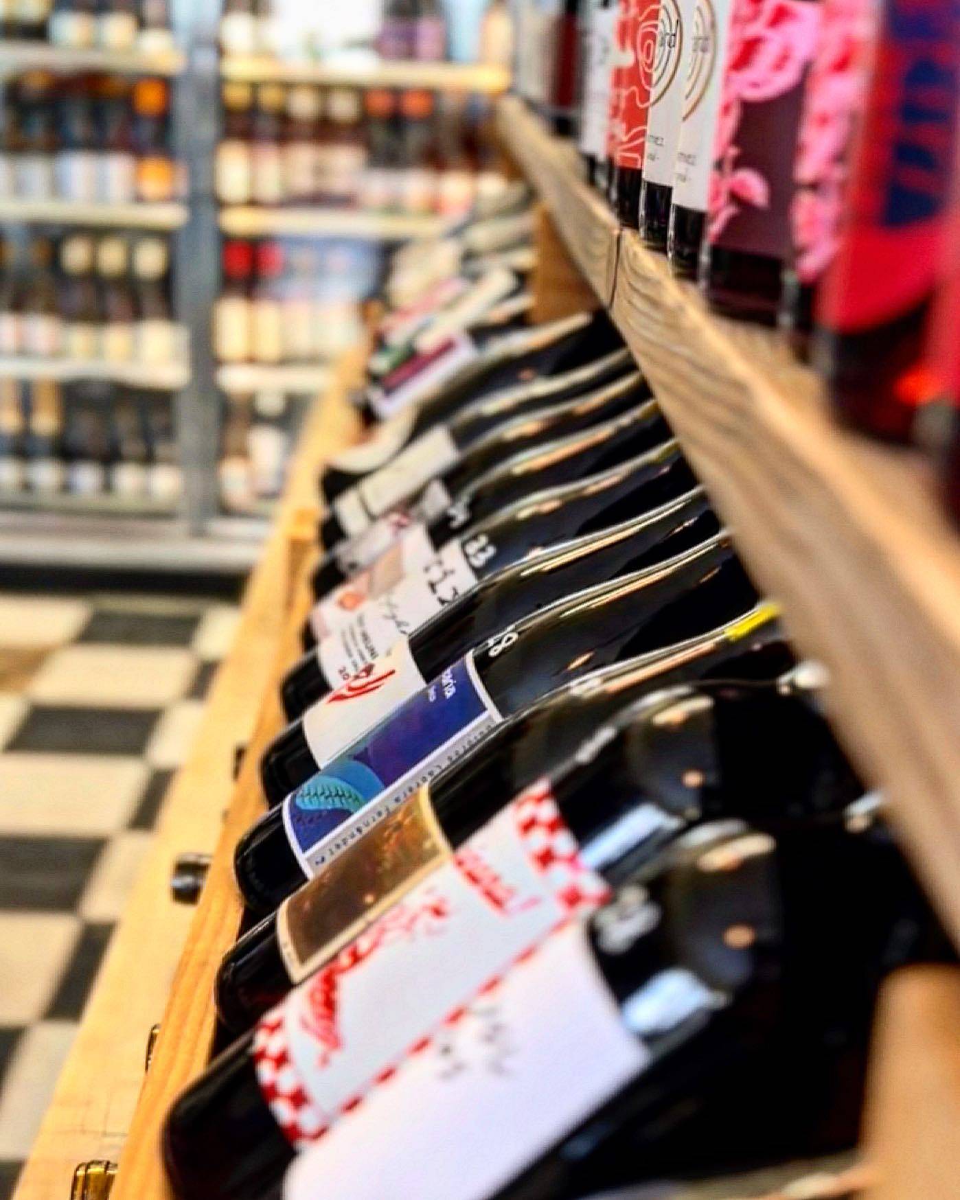 Wine bottles from Dolores Deluxe