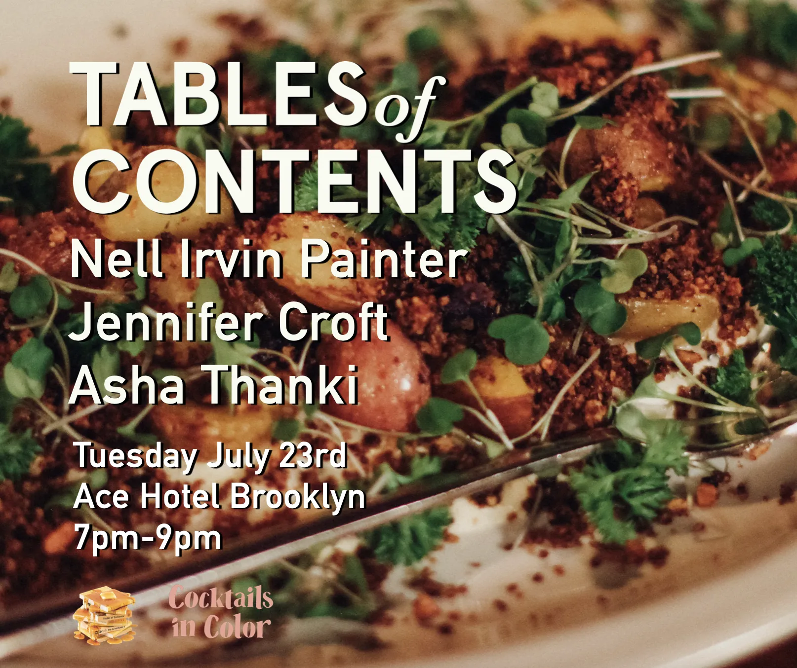 Join us for TOC Reading Series: Thanki! Croft! Painter! - Tables of ...