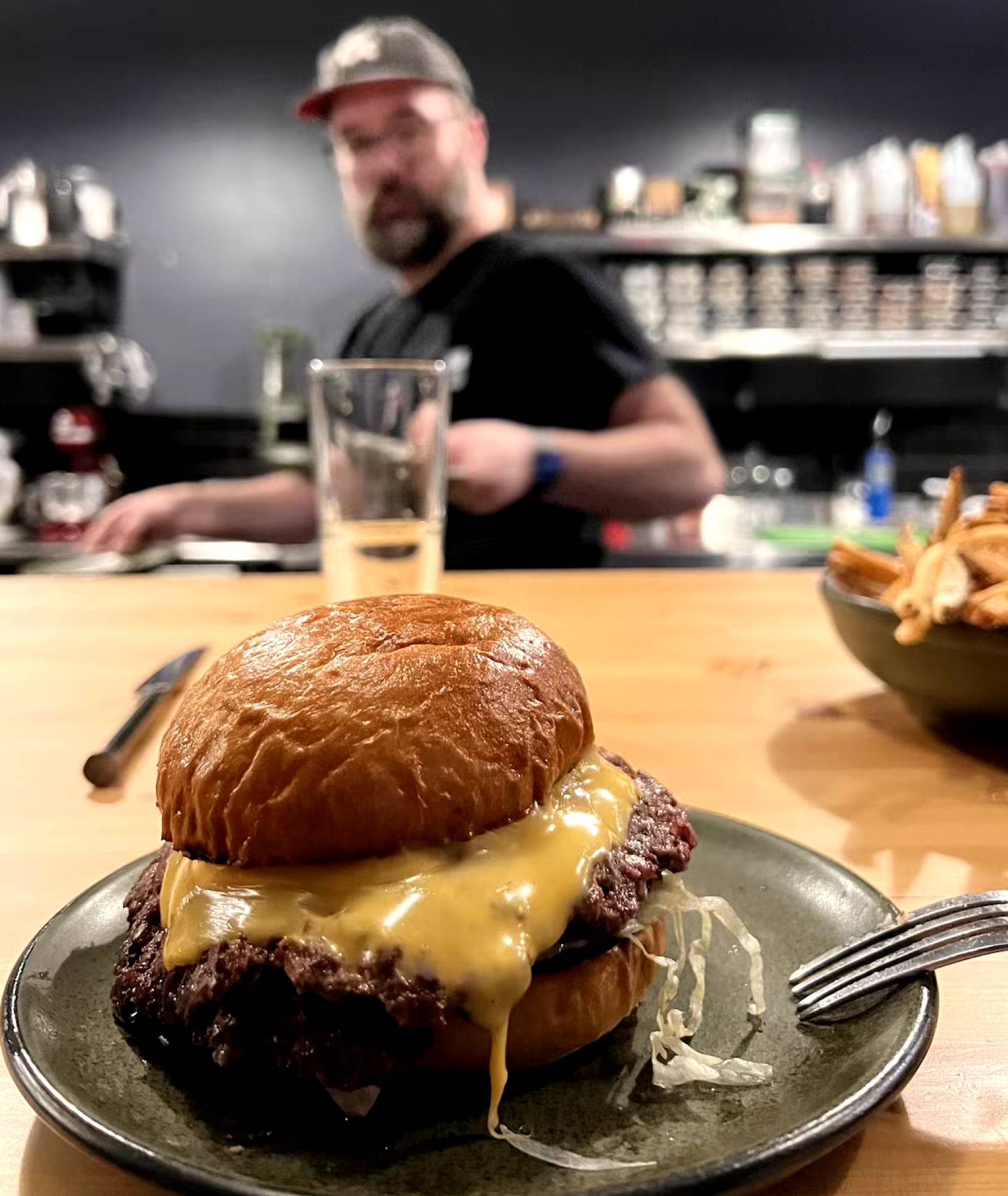 Picture of favor kitchen's burger