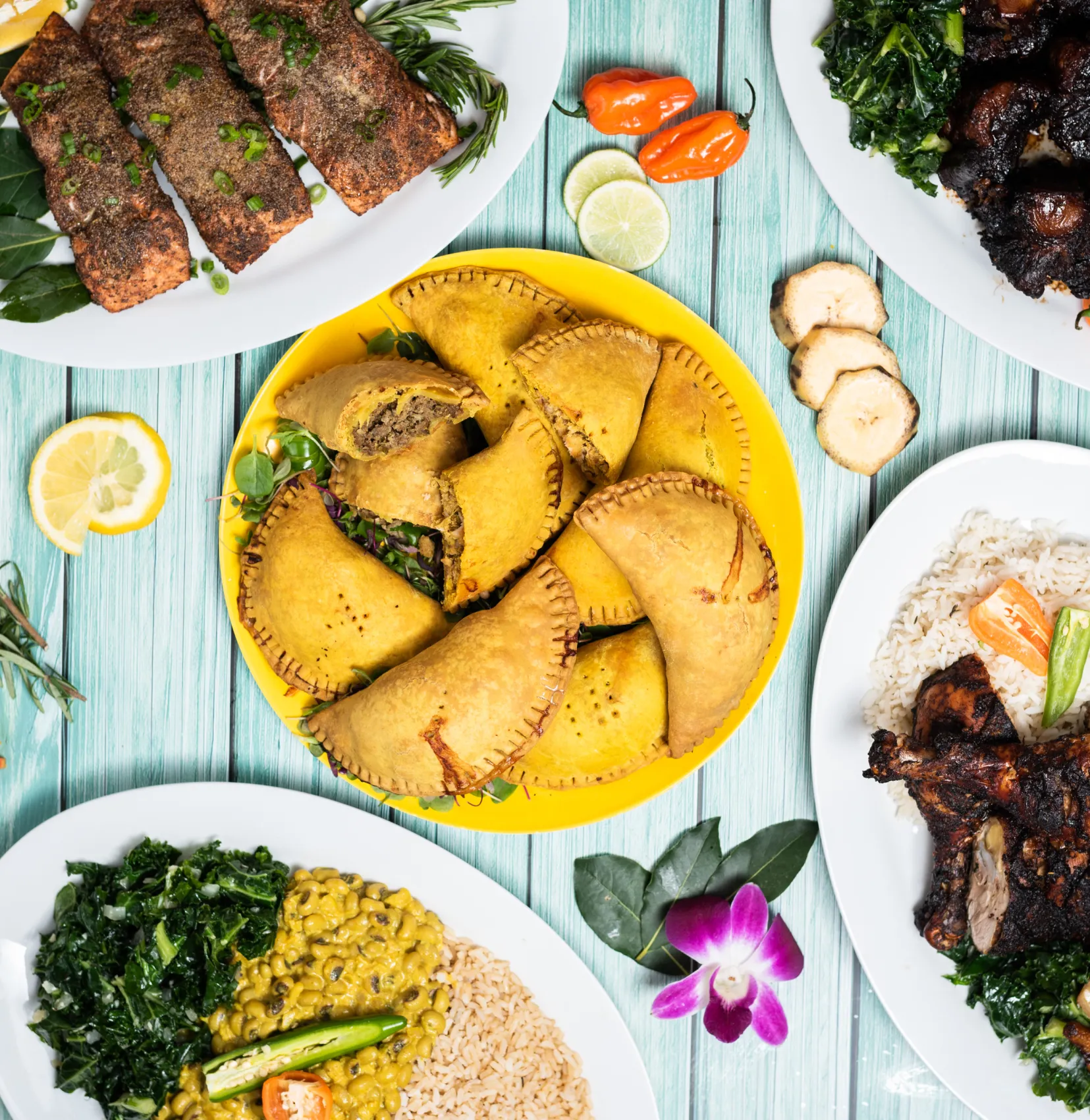 Peaches Patties Bay Area Jamaican Patty & Jerk Chicken Subscription