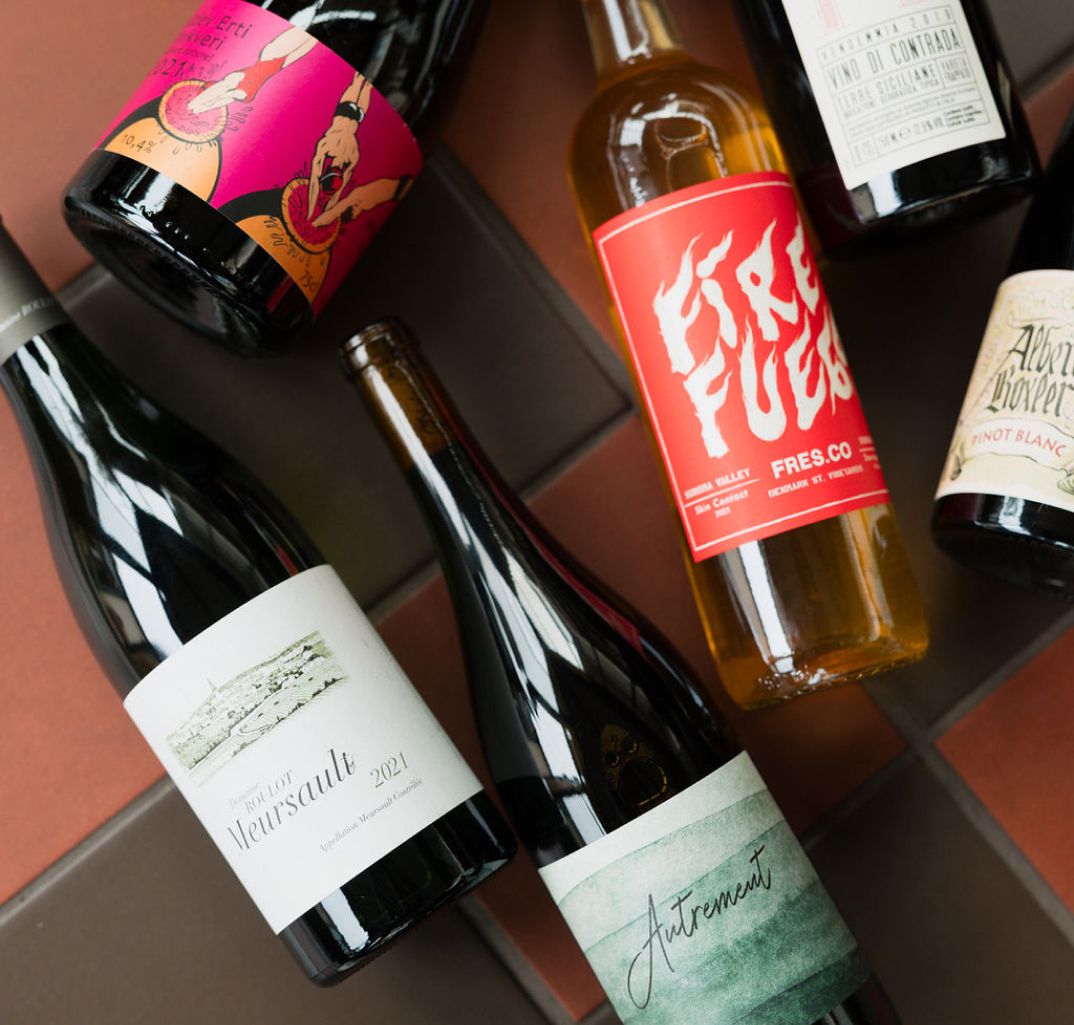 Photo of wine bottles at Stationæry