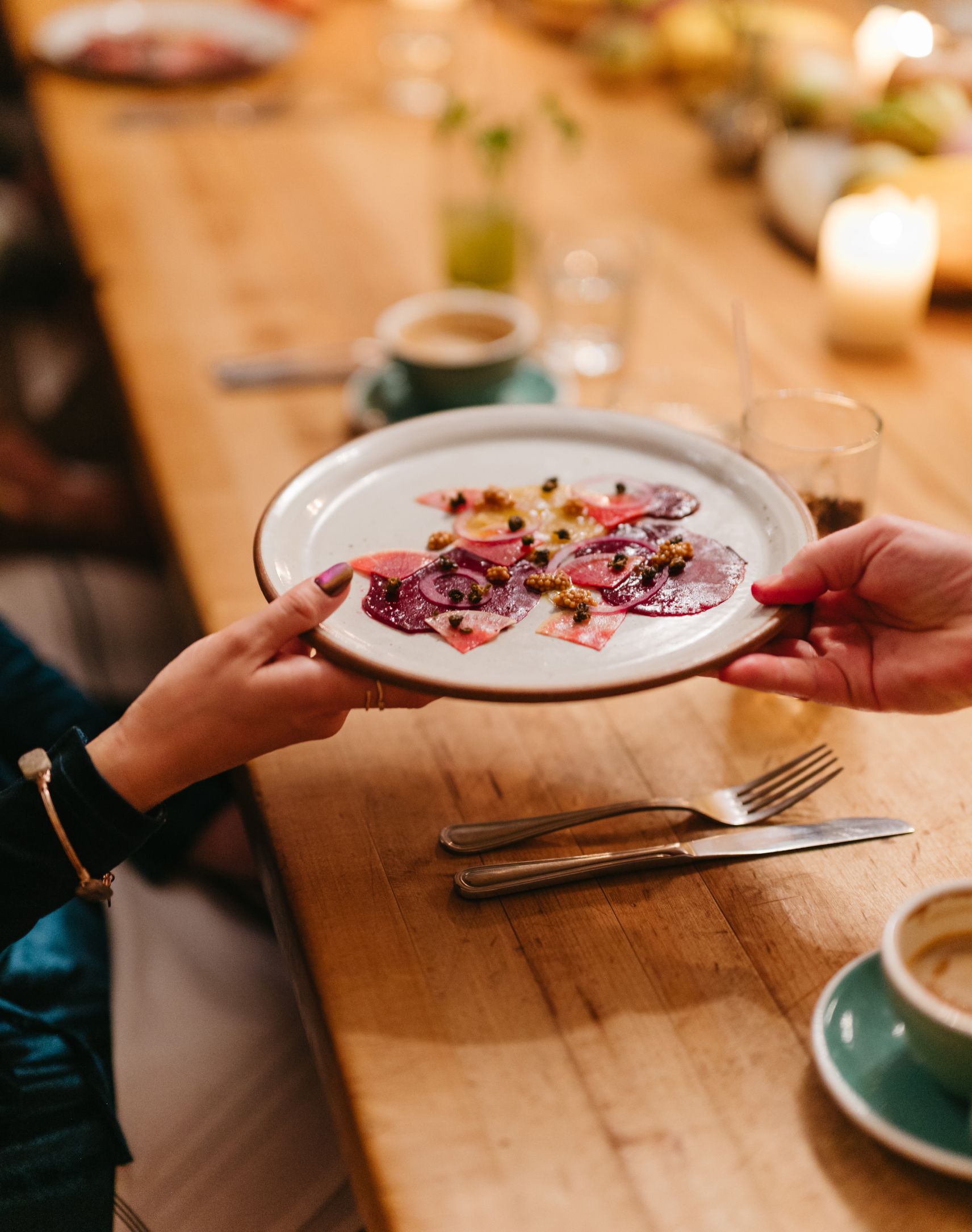 A dish at The Baker's Table