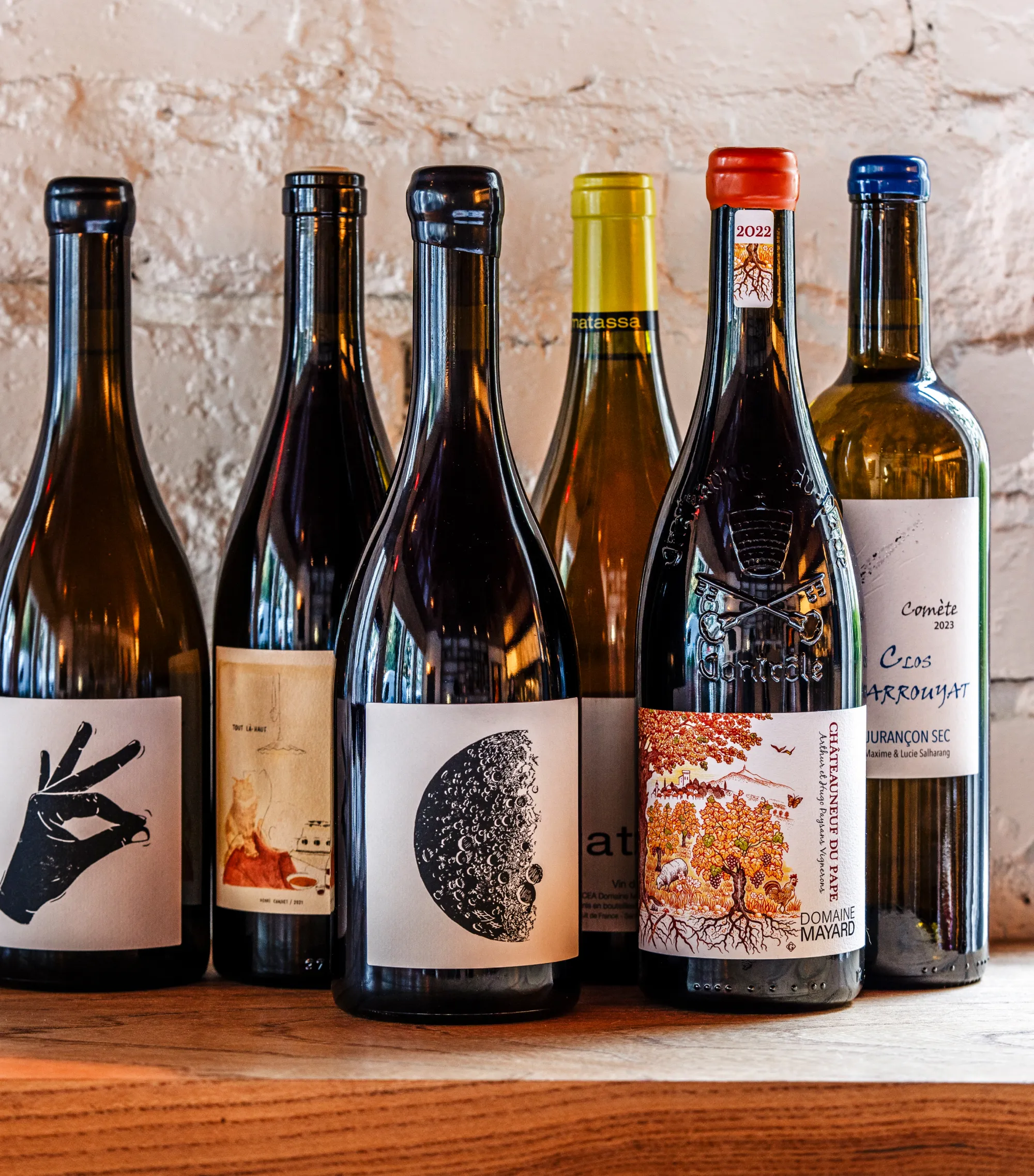 6 bottles of wine 