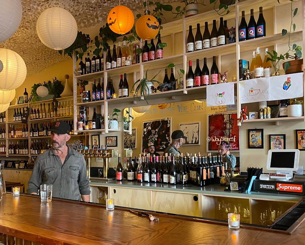 The bar at Waystone