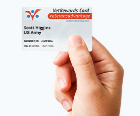 VetRewards card