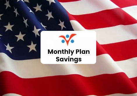 Monthly plan savings