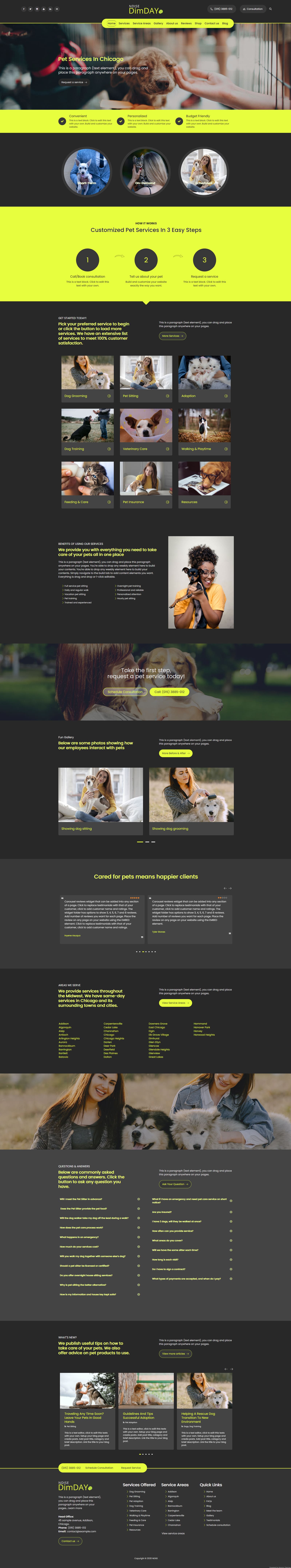 weebly store templates - DimDAY theme