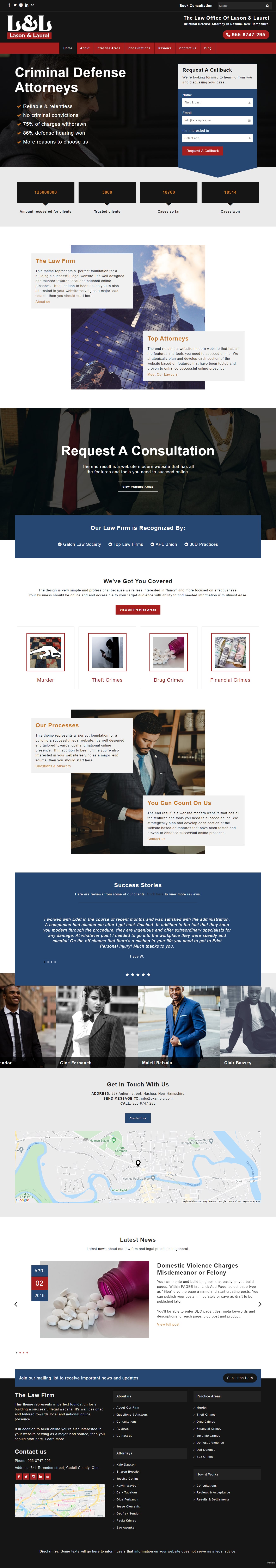 Lason law templates for weebly websites