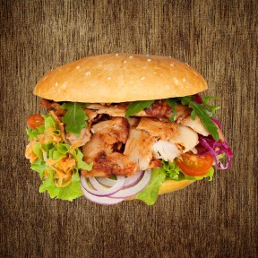 döner-kebap sandwish