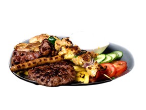 grillplatte (für 1 person)