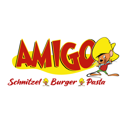 Amigo Schnitzel Burger Pasta Logo – Lieferservice & Essen bestellen