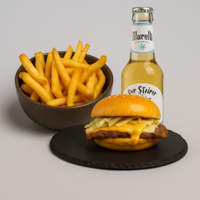 smash burger menü