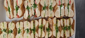 gemischte bagel box