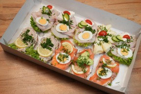 belegte brötchen gemischte box (20 stück)