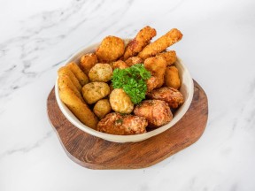 chicken cheese sampler