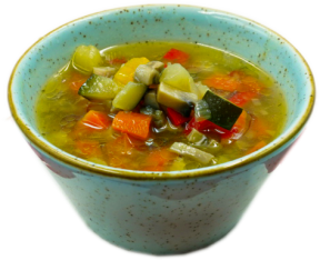 klare gemüsesuppe