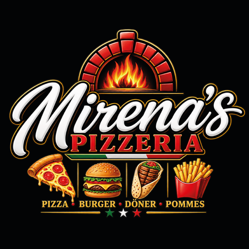 Mirenas Pizzeria Logo – Lieferservice & Essen bestellen