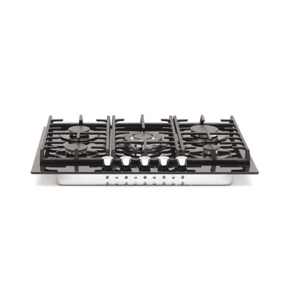 MONTPELLIER MGH75BG BLACK GAS ON GLASS HOB