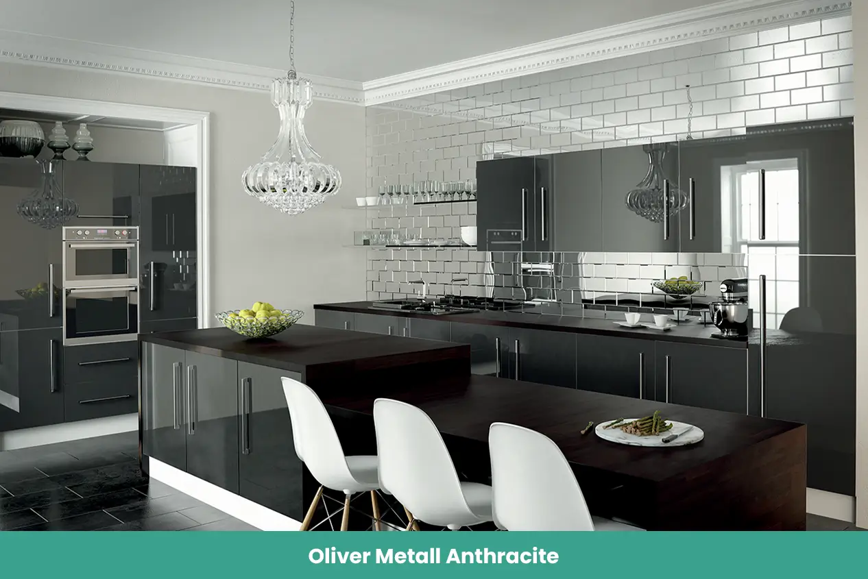 Oliver Metall Anthracite Kitchen