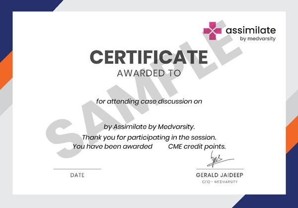 assimilate cme certificate