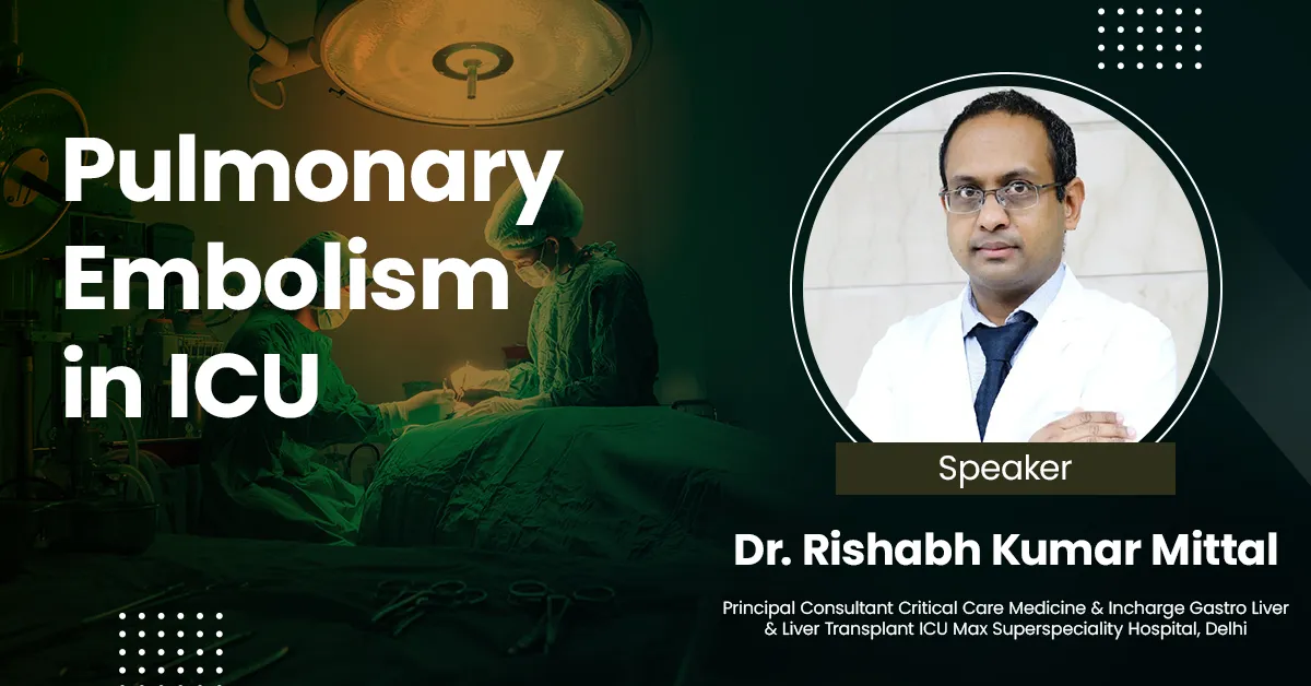 Pulmonary Embolism in ICU