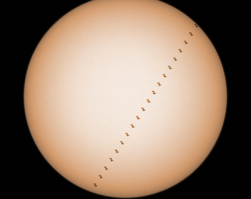 ISS Solar Transit