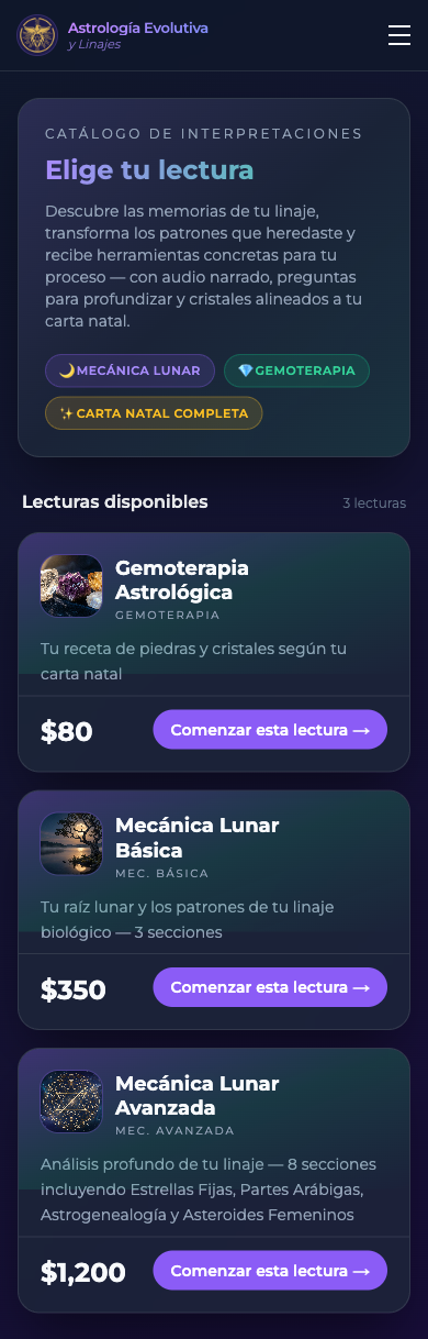 Elige tu lectura
