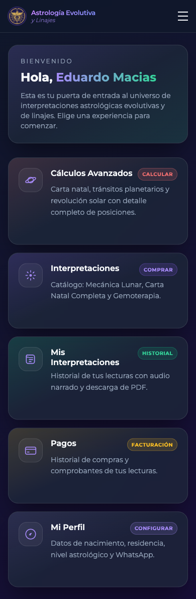 Tu espacio personal
