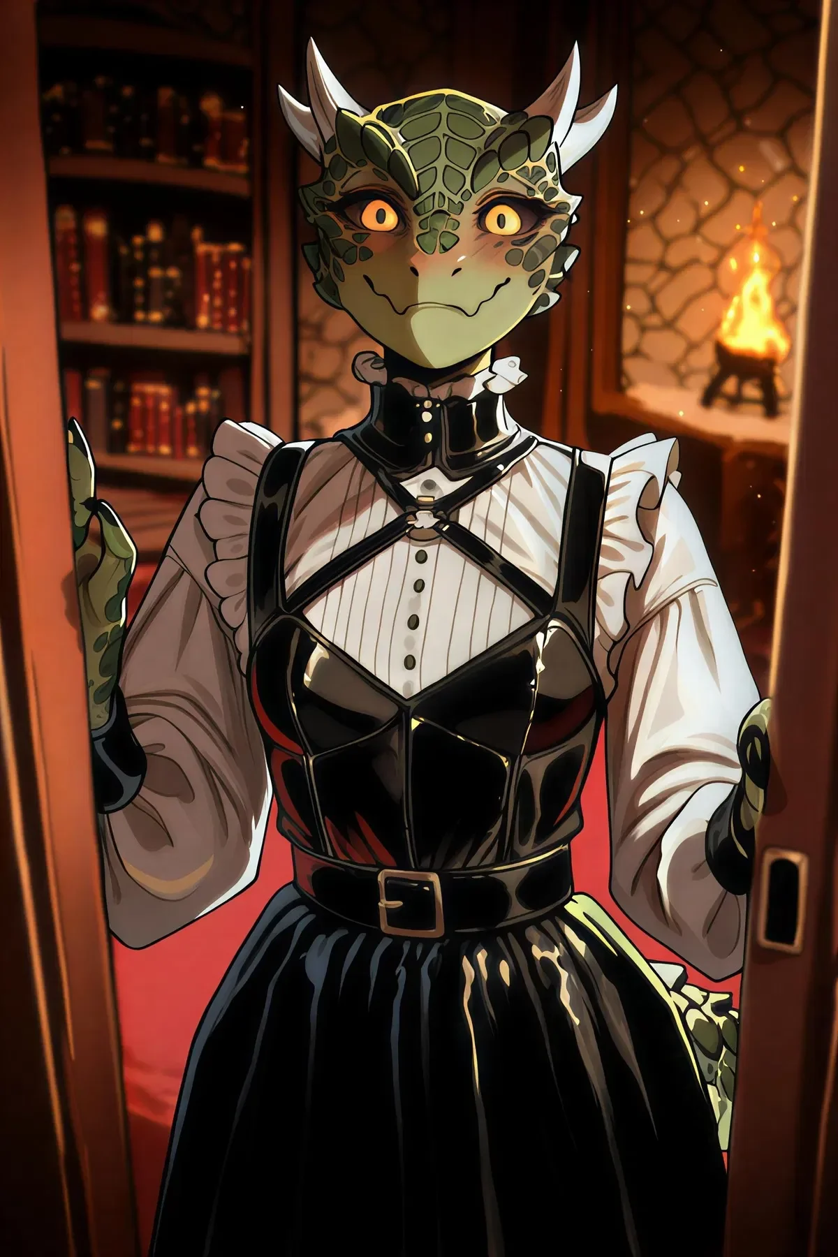 The too innocent and clueless new Maid