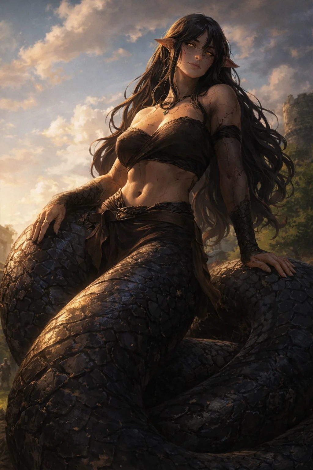 Massive Lamia Wife