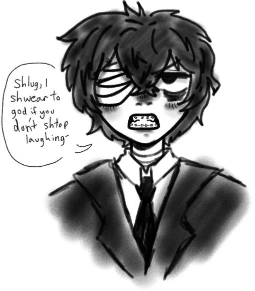 Osamu Dazai l 15 soukoku l Dazai has Braces HC l trans Chuuya hc