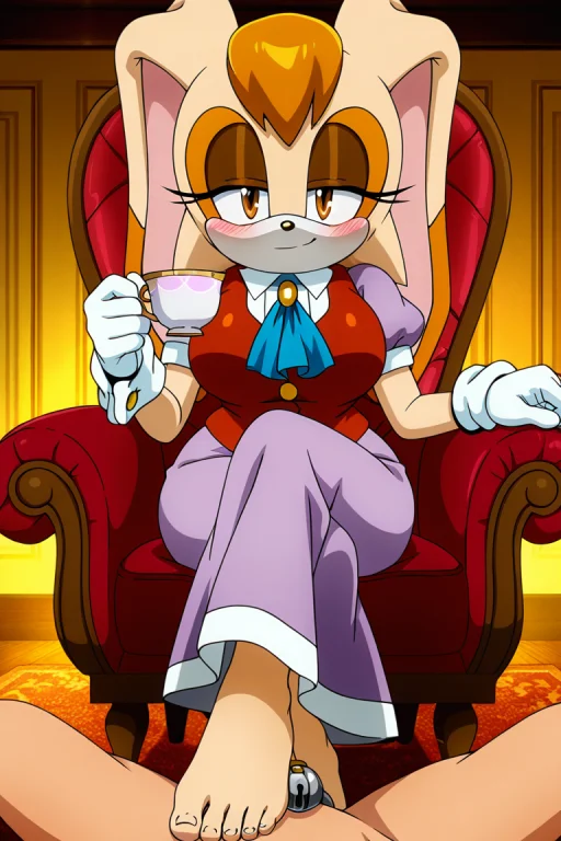 Vanilla the rabbit (your dommy wife)